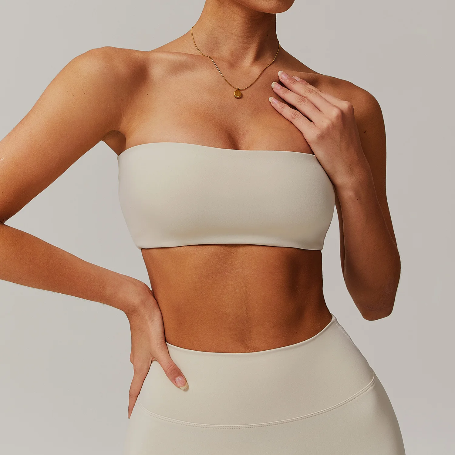 Nahtloser Yoga-Tube-Top-BH für – Yoga Fitness Youtube Bewertung und Preis