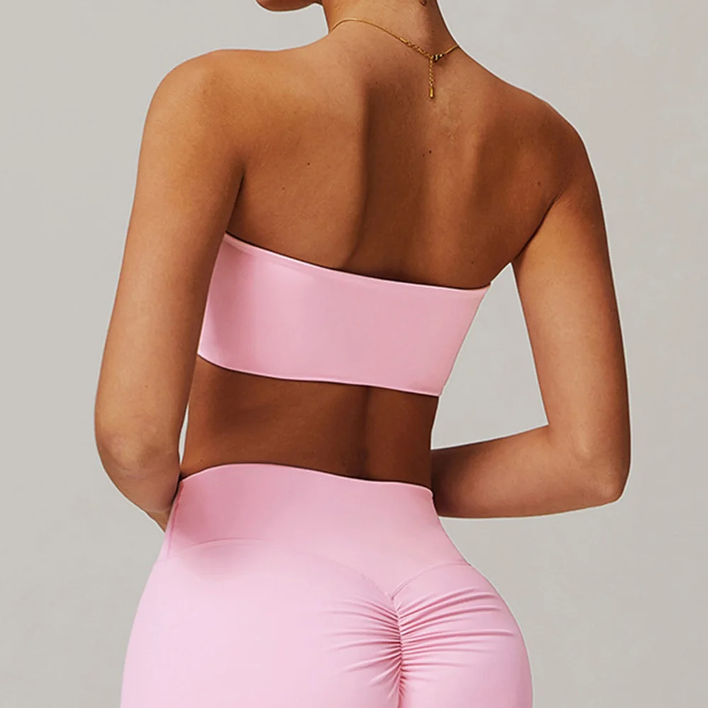 Nahtloser Yoga-Tube-Top-BH für – Yoga Fitness Youtube Bewertung und Preis