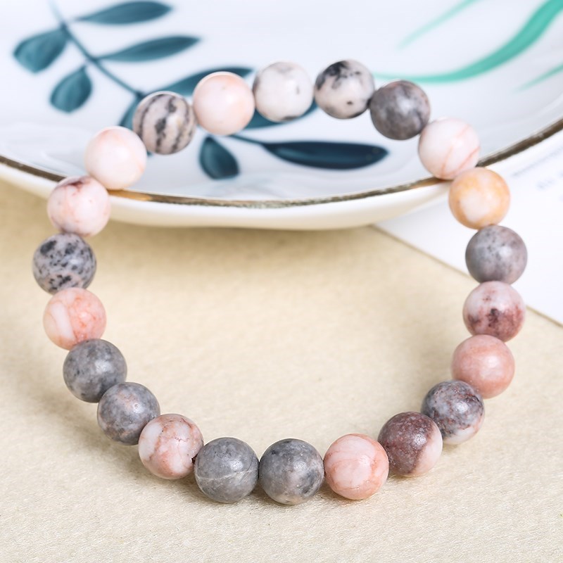 JD Natürliche Rosa Zebra Jaspe – Yoga Fitness Tracker Bewertung und Preis