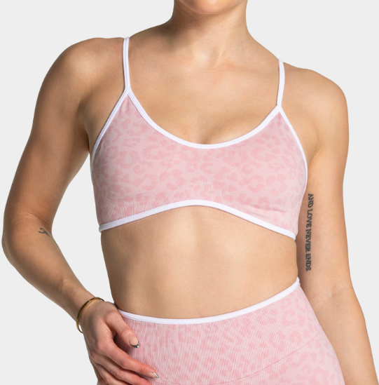 Logo Damen Sport-BH mit schöne – Yoga Fitness Logo Design Bewertung und Preis
