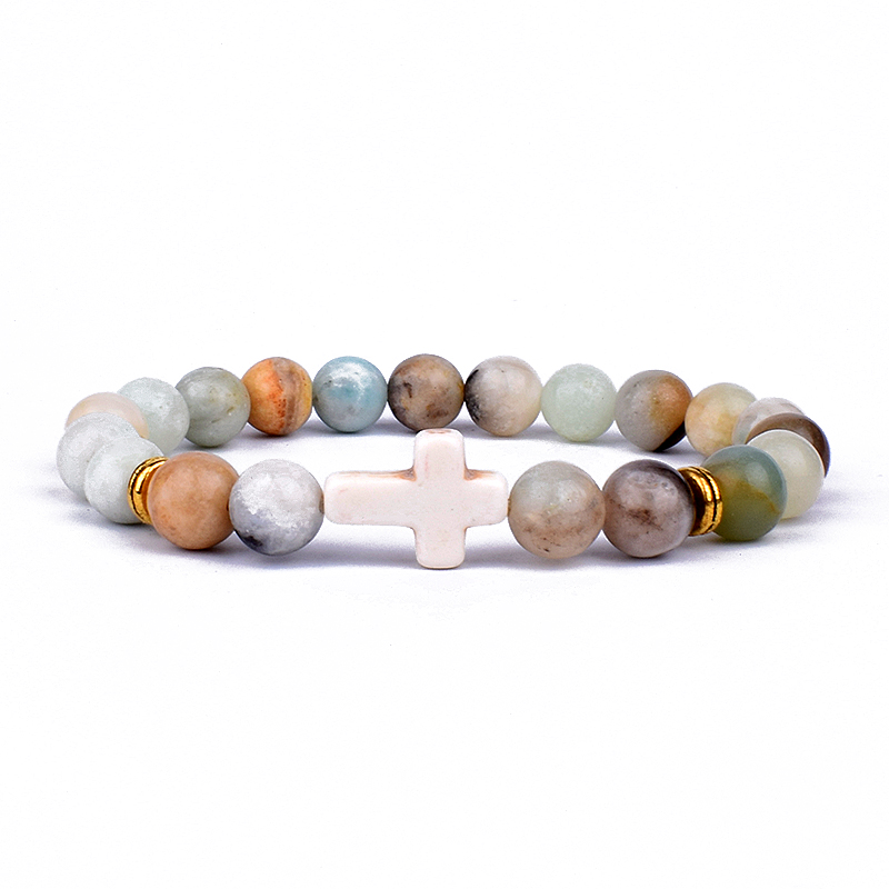 Trendy Jesus Kreuz Charme Blau – Yoga Fitness Tracker Bewertung und Preis