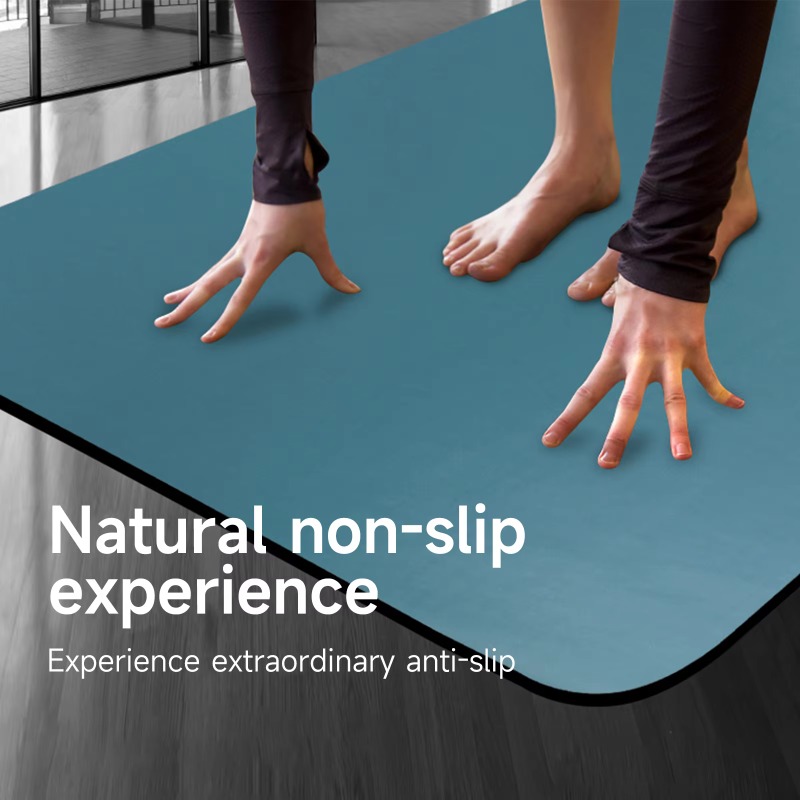 Doppelseitige rutschfeste Yoga – Yoga Fitness Logo Design Bewertung und Preis