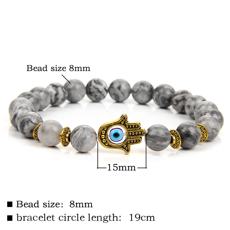 Natürliche Stein Männer Armban – Yoga Fitness Tracker Bewertung und Preis