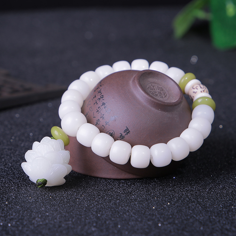 108 weiß Jade Bodhi Wurzeln Ar – Yoga Fitness Tracker Bewertung und Preis