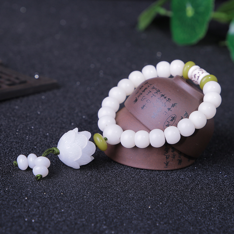 108 weiß Jade Bodhi Wurzeln Ar – Yoga Fitness Tracker Bewertung und Preis