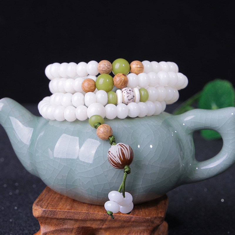 108 weiß Jade Bodhi Wurzeln Ar – Yoga Fitness Tracker Bewertung und Preis